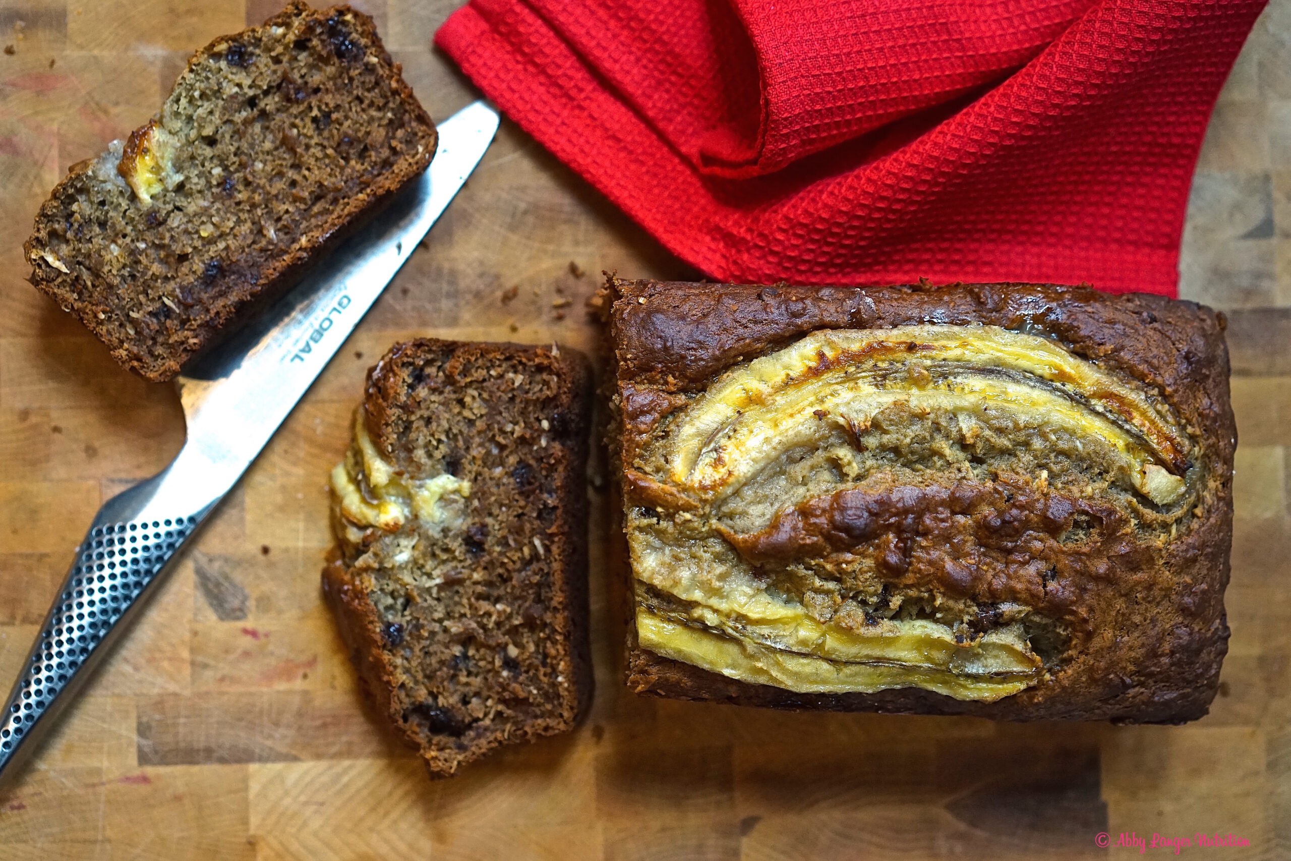 Luscious Banana Date Bread