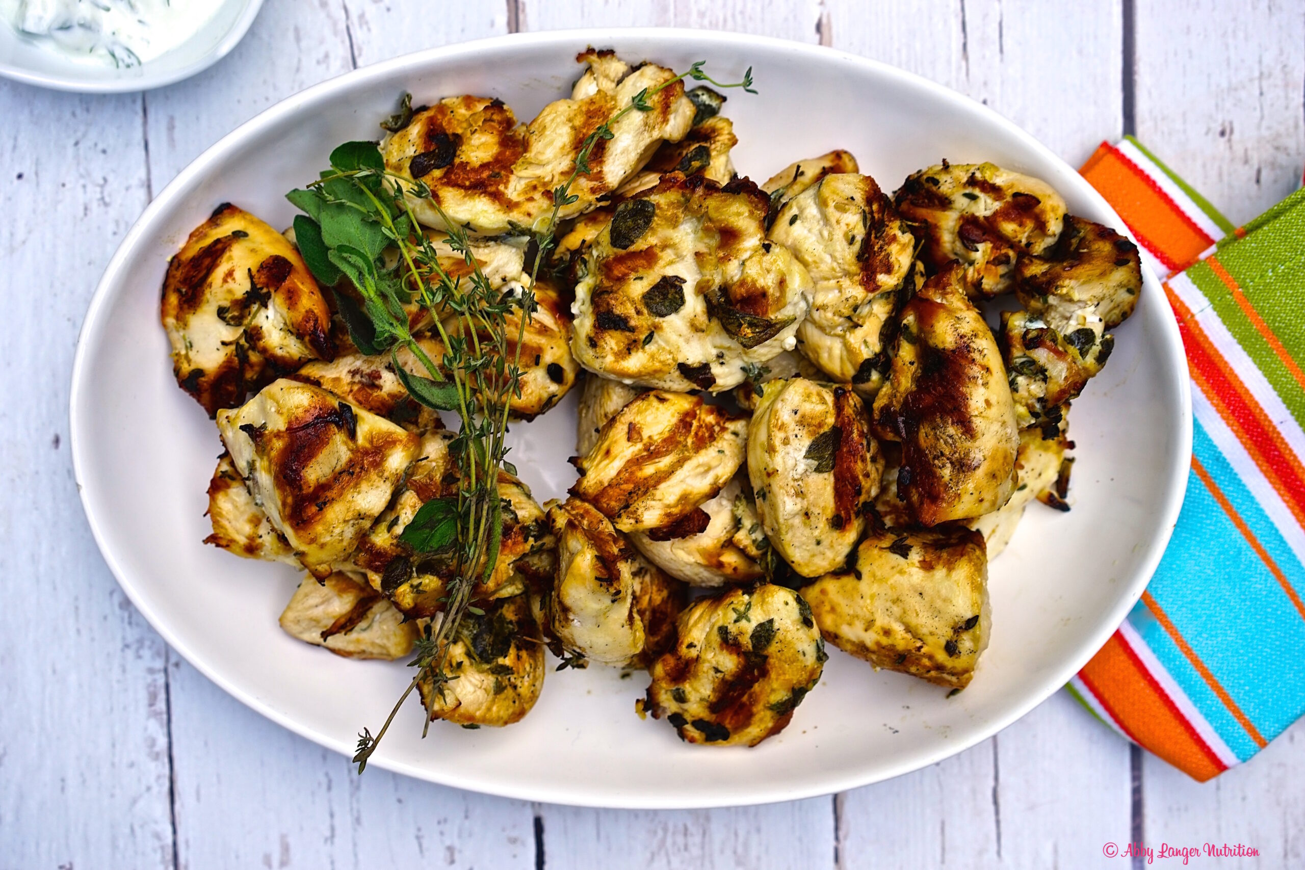 Greek BBQ Lemon Herb Chicken