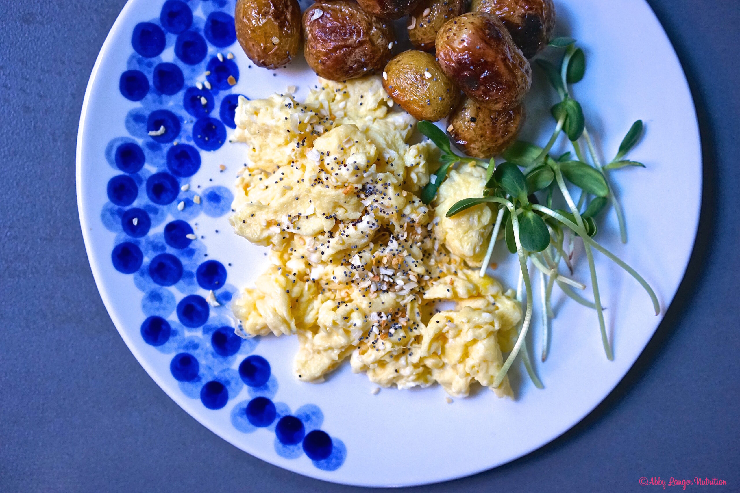 Everything Spice Scrambled Eggs Abby Langer