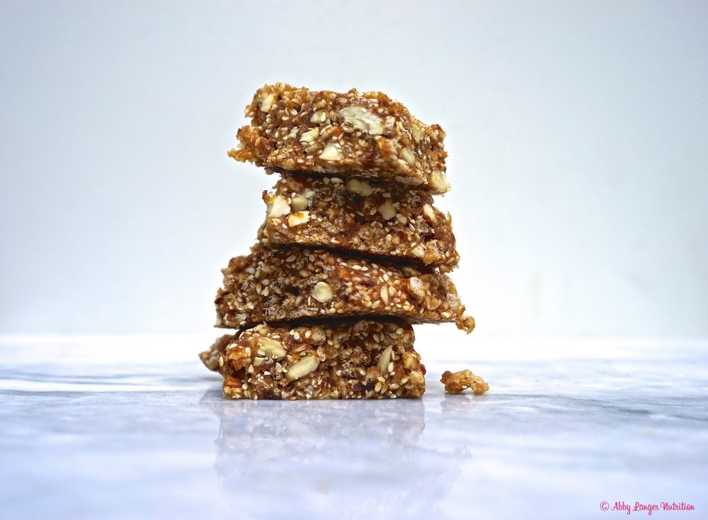 Sesame Orange Snack Bars1