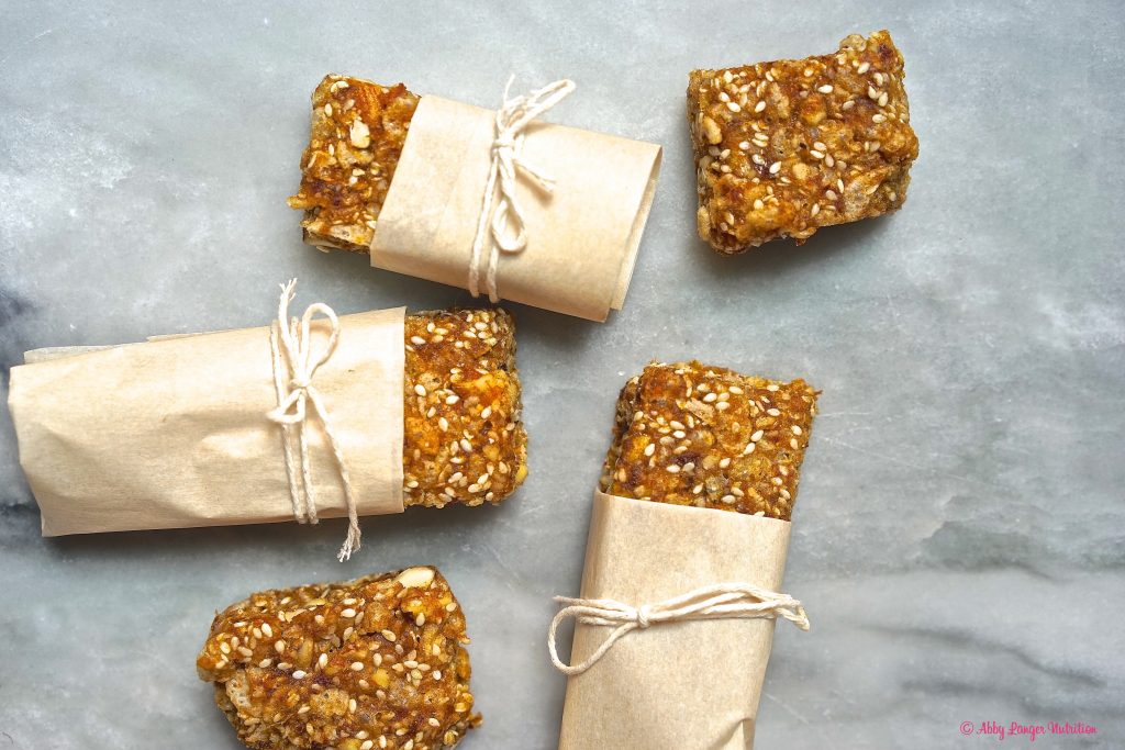 Sesame Orange Snack Bars3