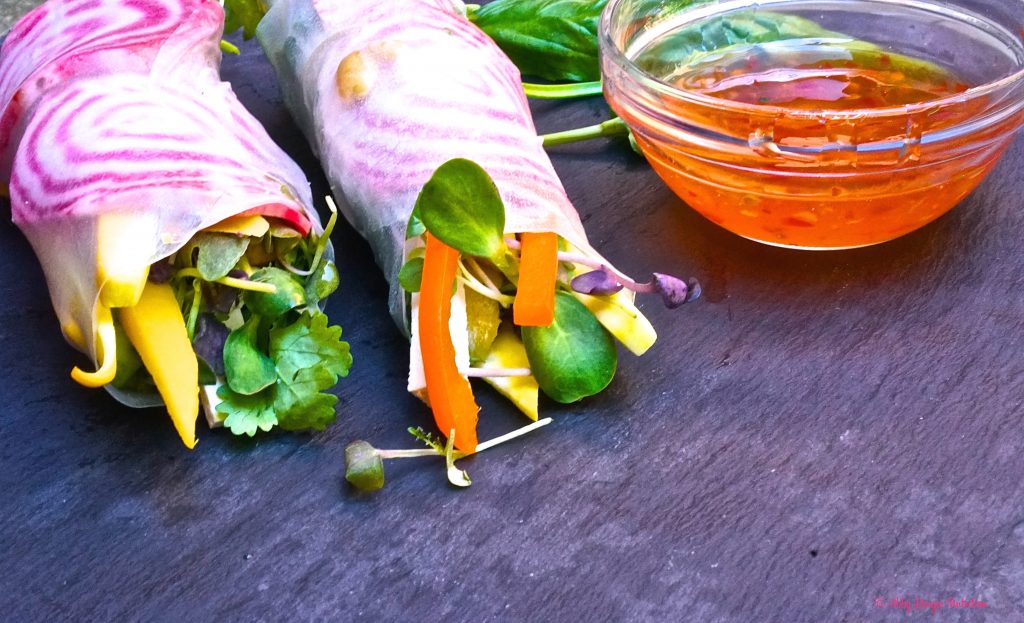 Thai Summer Rolls with Tofu