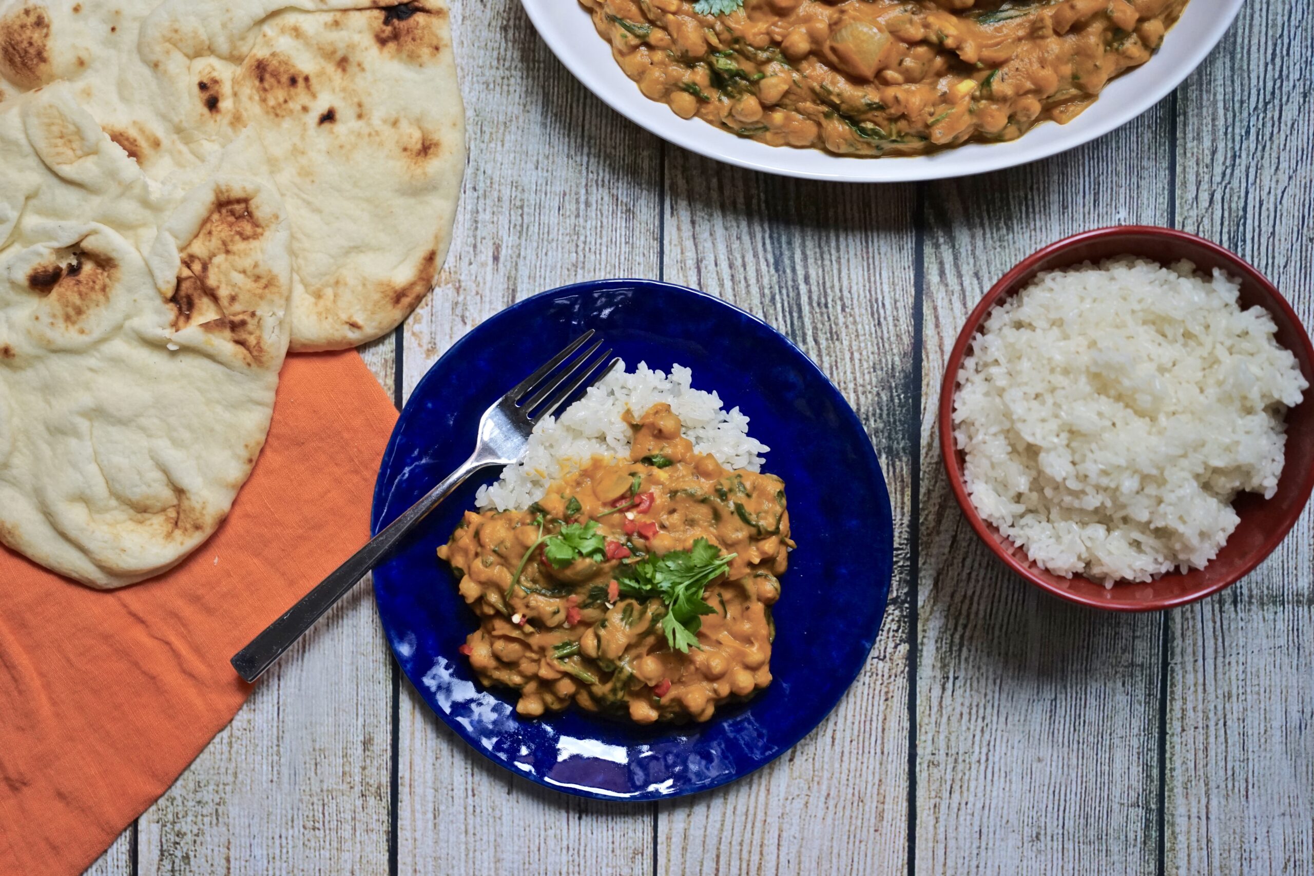 Incredibly Good Vegan Sweet Potato and Chickpea Curry