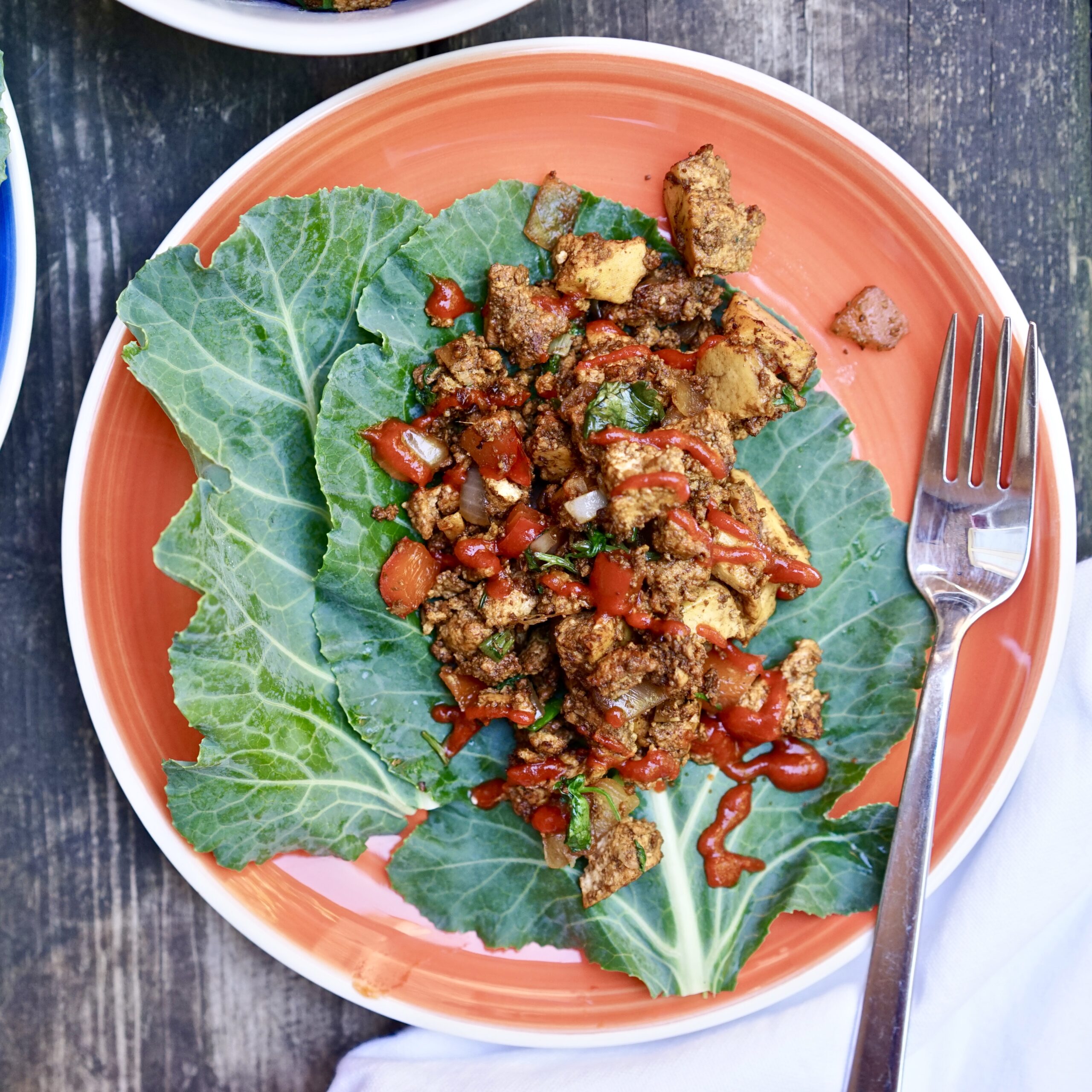 Crisp and Fresh Asian Style Hoisin Tofu Lettuce Wraps