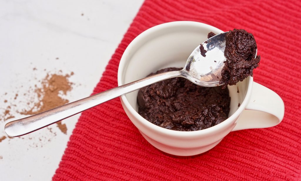 These are the best, fudgiest mug brownies you'll ever make
