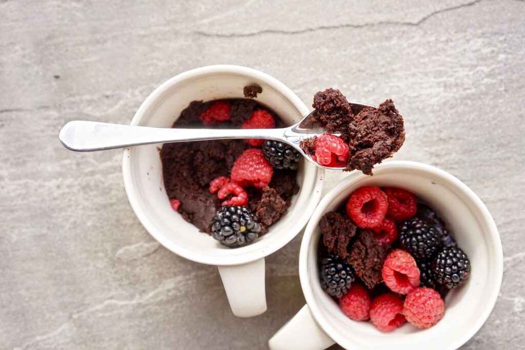 Mug brownies