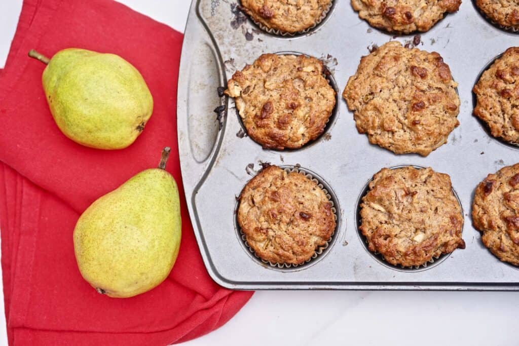 pear spice muffin recipe