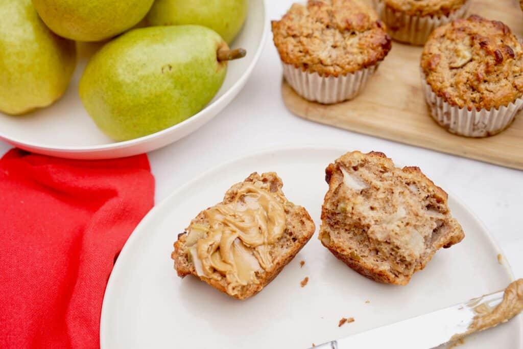 Pear spice muffin recipe