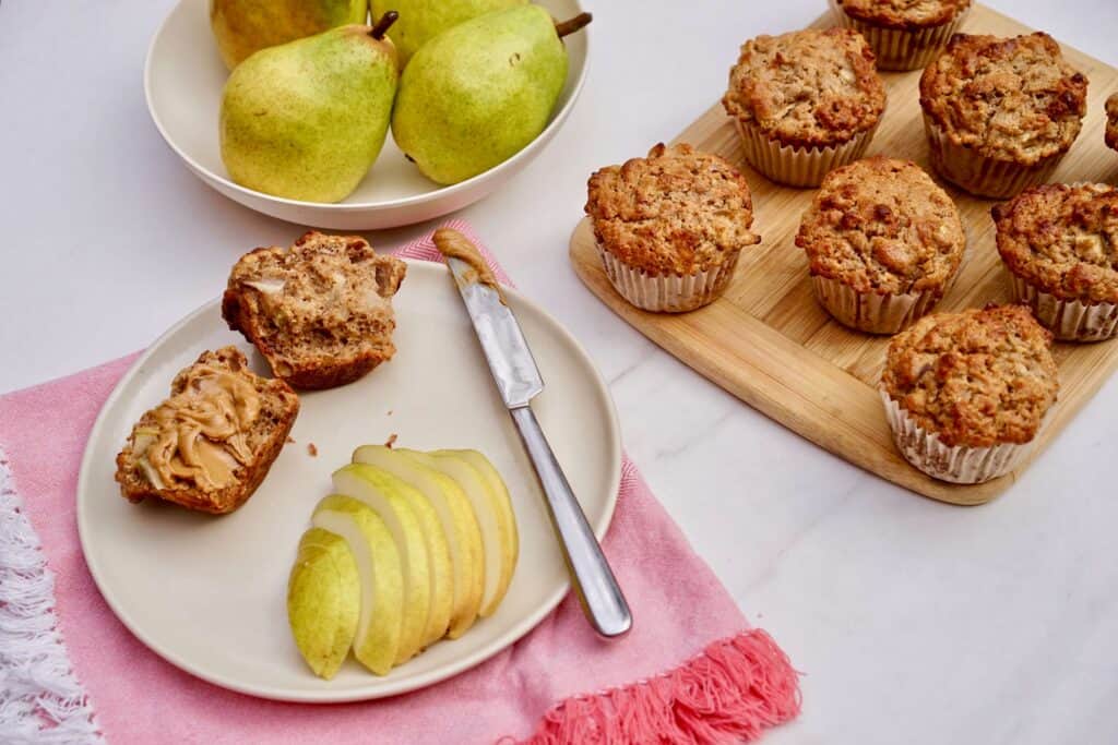 Pear spice muffin recipe