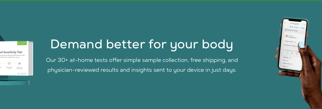 Everlywell food sensitivity test