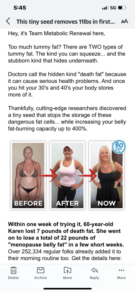 metabolic renewal program