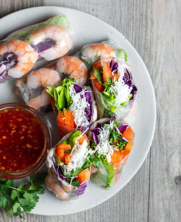 Summer-Perfect Recipe: Fresh Spring Rolls with Thai Chili Sauce