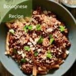 best pasta bolognese
