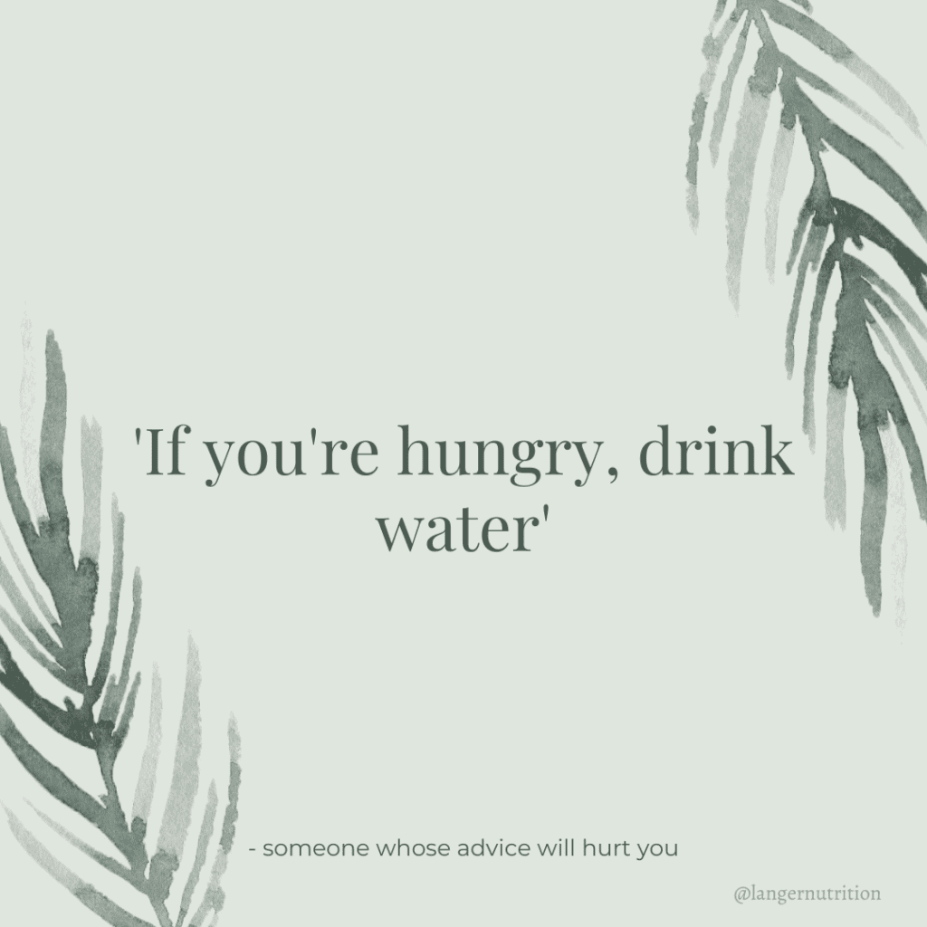 diet myths