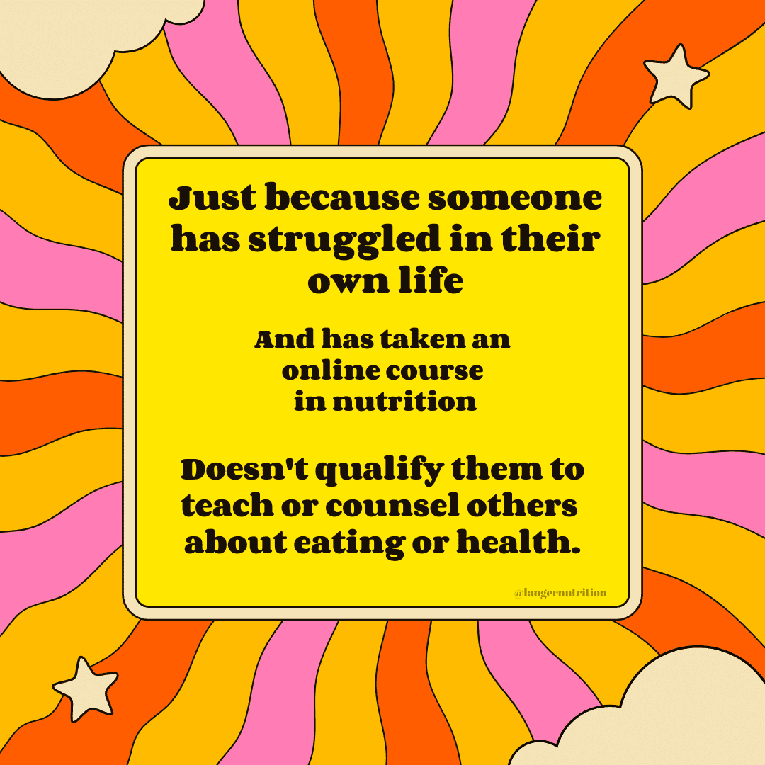 nutrition advice