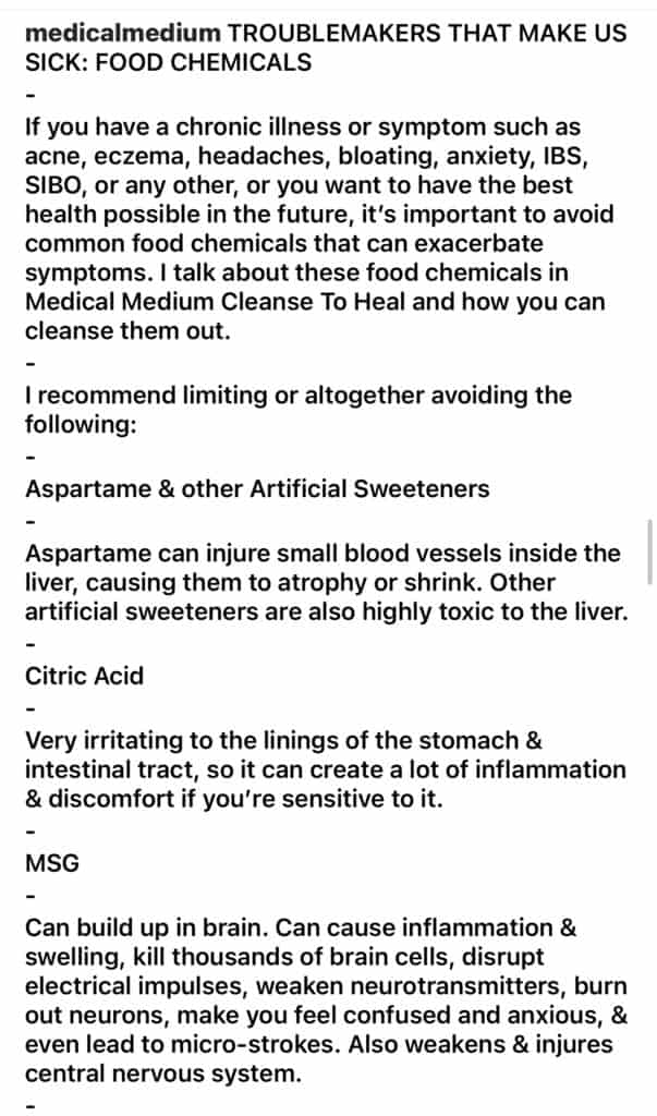medical medium review