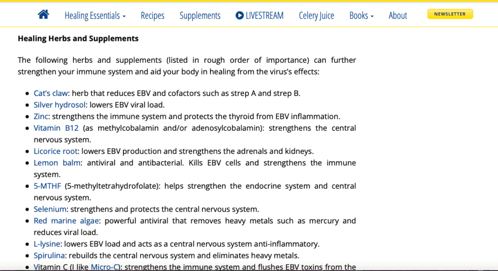 medical medium brain saver