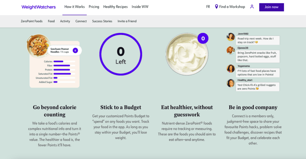 weight watchers review dietitian