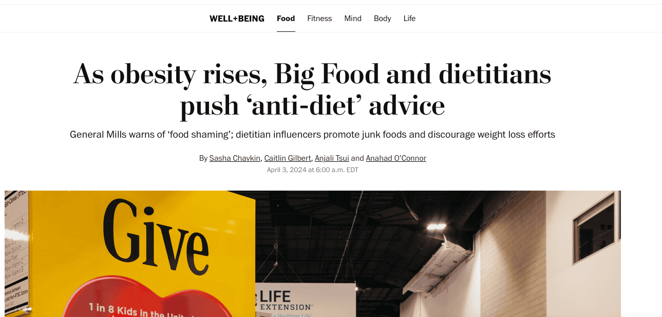 washington post big food